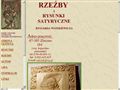 Rzeźby i rysunki satyryczne